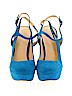 Ivanka Trump Blue Heels Size 6 1/2 - photo 2