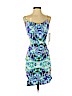 Nicole Miller Blue Cocktail Dress Size 2 - photo 1