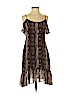 Buffalo by David Bitton 100% Polyester Brown Cocktail Dress Size S (petite) - photo 1