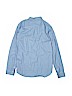 Rose Pistol 100% Cotton Blue Long Sleeve Button-Down Shirt Size 12 - photo 2