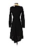 Ann Taylor 100% Merino Wool Black Casual Dress Size S (petite) - photo 2