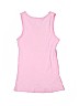 American Apparel 100% Cotton Solid Pink Tank Top Size 10 - photo 2