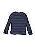 H&M Stripes Blue Long Sleeve Henley Size 8-10 - photo 2
