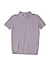 Old Navy 100% Cotton Solid Gray Short Sleeve Polo Size 10 - 12 - photo 1