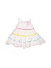 Sweet Heart Rose 100% Cotton Solid White Dress 12-18 MO / 18 MO - photo 1