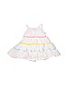 Sweet Heart Rose 100% Cotton Solid White Dress 12-18 MO / 18 MO - photo 2