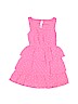 Cherokee 100% Polyester Polka Dots Pink Dress Size 5 - photo 1