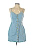 Zara Blue Casual Dress Size M - photo 1