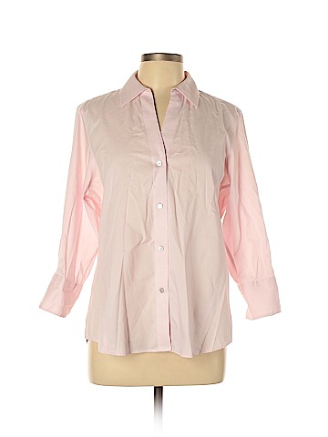 Foxcroft Long Sleeve Button-Down Shirt (view 1)