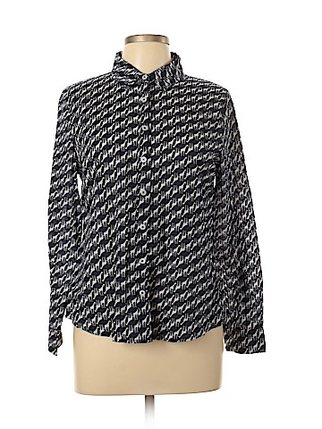 Crown & Ivy Long Sleeve Button-Down Shirt (view 1)