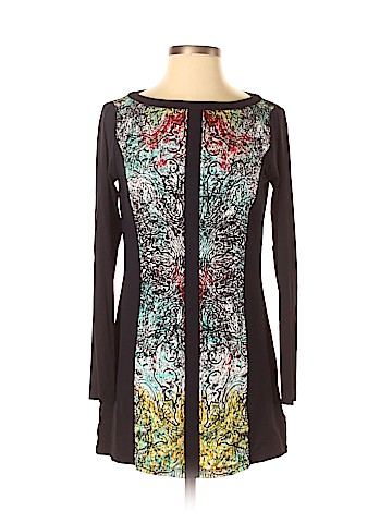 Doncaster Long Sleeve Silk Top (view 1)