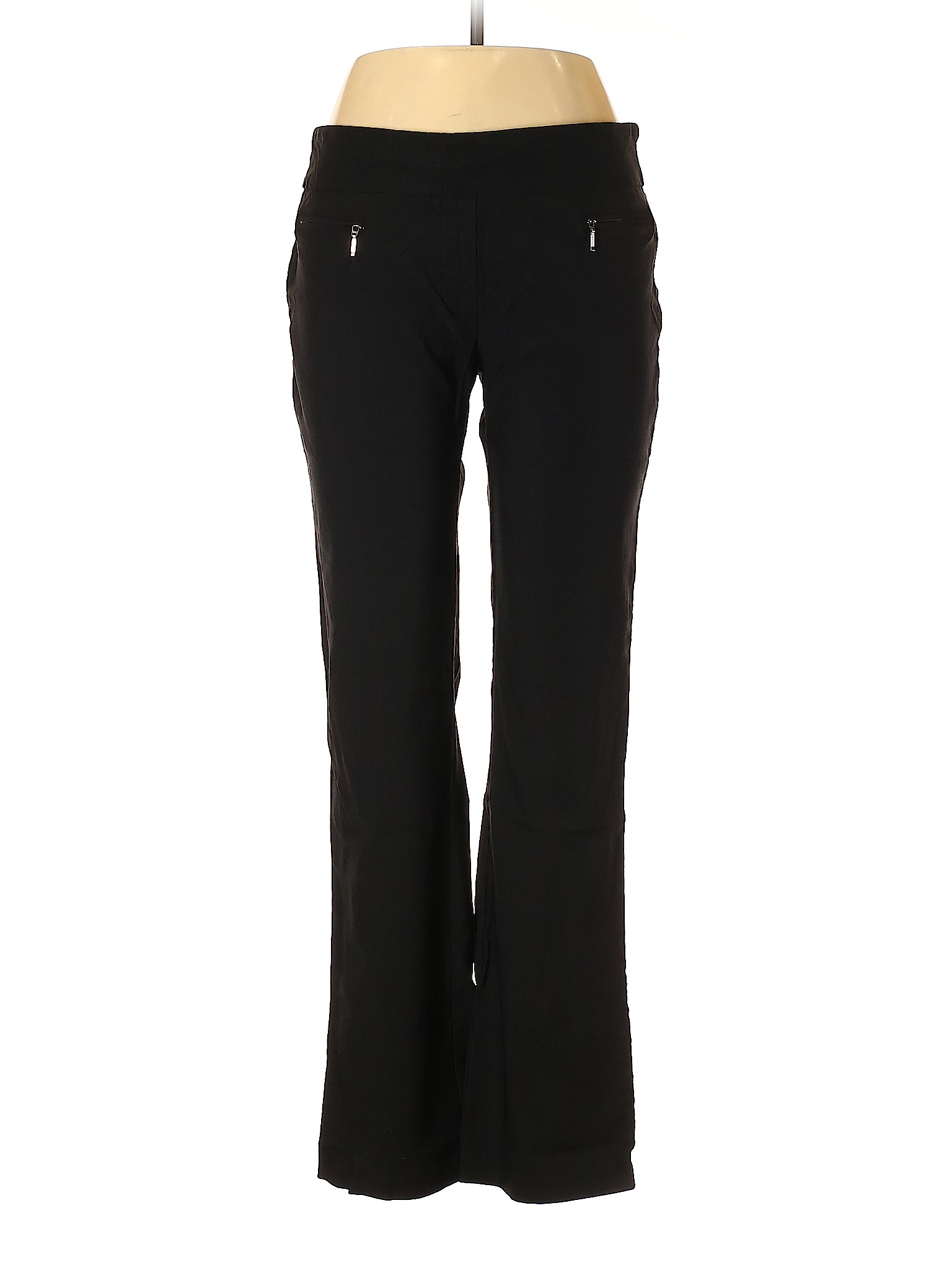 SOHO Apparel Ltd Solid Black Dress Pants Size L 77 off thredUP