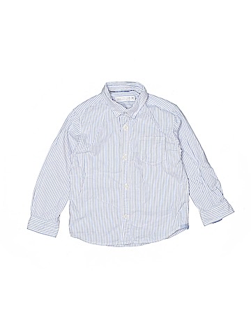 Zara Kids Long Sleeve Button-Down Shirt (view 1)