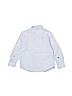 Zara Kids 100% Cotton Blue Long Sleeve Button-Down Shirt Size 5 - photo 2
