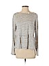 Madewell 100% Linen Gray Long Sleeve Top Size XS - photo 1