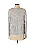 Madewell 100% Linen Gray Long Sleeve Top Size XS - photo 2