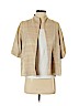Eileen Fisher Tan Silk Blazer Size P (petite) - photo 1