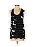 Lanvin 100% Silk Black Sleeveless Silk Top Size S - photo 1