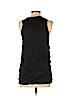 Lanvin 100% Silk Black Sleeveless Silk Top Size S - photo 2