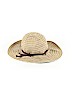 Scala Collezione 100% Polyester Solid Tan Sun Hat One size - photo 1