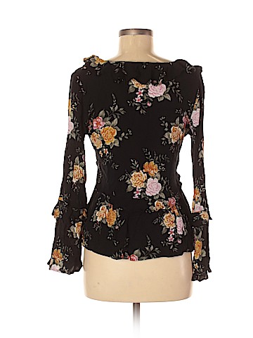 American Eagle Outfitters 3/4 Sleeve Blouse (view 2)