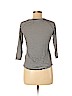 H&M Black 3/4 Sleeve T-Shirt Size XS - photo 2