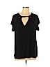 Torrid Black Short Sleeve Top Size Lg Plus (0) - photo 1