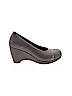 Crocs Solid Brown Heels Size 10 - photo 1