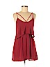 Forever 21 100% Rayon Red Casual Dress Size M - photo 1