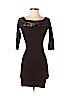 Bebe Black Casual Dress Size S (petite) - photo 1