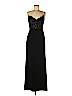 Carmen Marc Valvo Collection 100% Silk Black Cocktail Dress Size 6 - photo 1