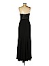 Carmen Marc Valvo Collection 100% Silk Black Cocktail Dress Size 6 - photo 2