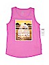 Vans 100% Cotton Pink Sleeveless T-Shirt Size 7 - 8 - photo 1