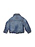 The Children's Place 100% Cotton Solid Blue Denim Jacket Size 18-24 mo - photo 2