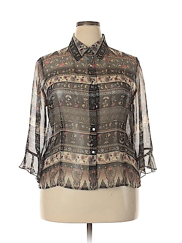 Nicola 3/4 Sleeve Blouse (view 1)