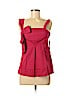 Marc by Marc Jacobs 100% Cotton Red Sleeveless Blouse Size 6 - photo 1