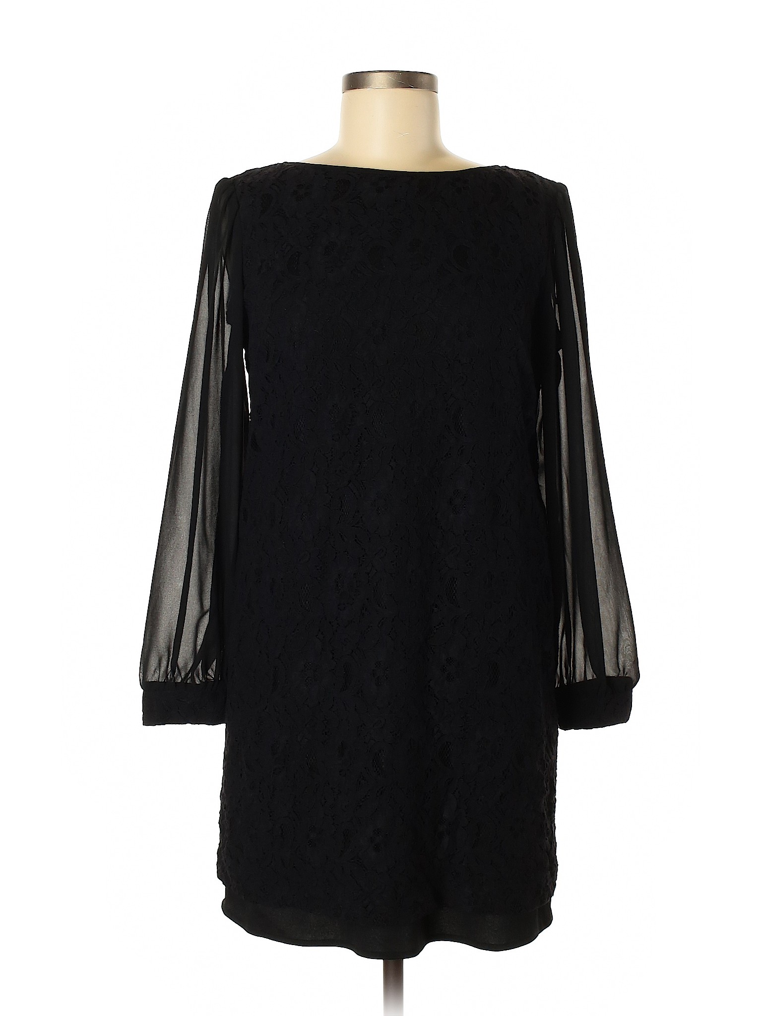 S.L. Fashions Women Black Casual Dress 8 | eBay