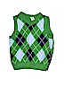 Carter's 100% Cotton Argyle Green Sweater Vest Size 3T - photo 1