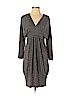 BCBGMAXAZRIA Gray Casual Dress Size S - photo 1