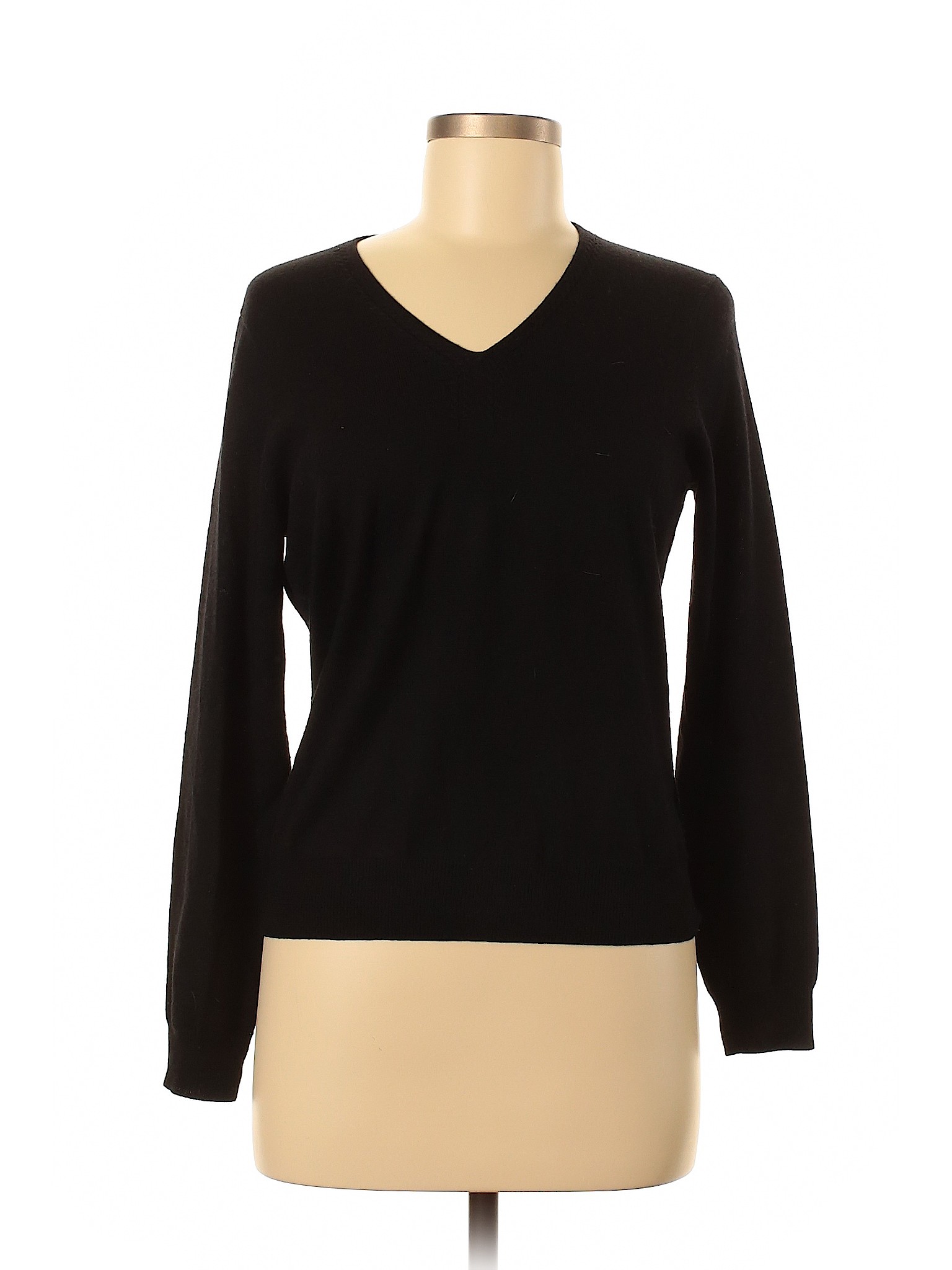 Brooks Brothers Women Black Wool Pullover Sweater M | eBay