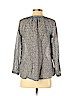 Ann Taylor LOFT 100% Polyester Blue 3/4 Sleeve Blouse Size XXS (petite) - photo 2