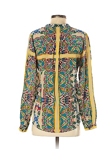 Twelfth Street by Cynthia Vincent Long Sleeve Silk Top (view 2)