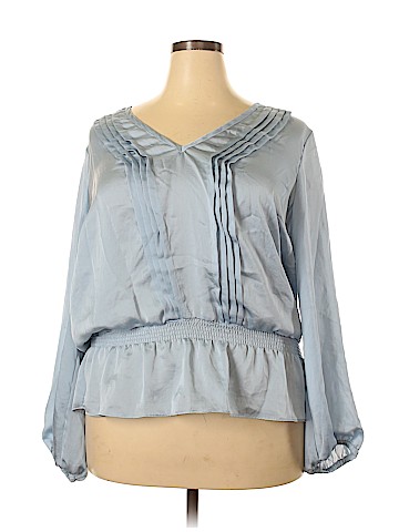 MICHAEL Michael Kors Long Sleeve Blouse (view 1)