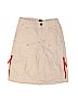 Gap Kids 100% Cotton Solid Tan Cargo Shorts Size 7 - photo 1