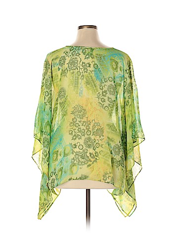 Susan Graver 3/4 Sleeve Blouse (view 2)