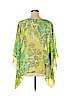Susan Graver 100% Polyester Green 3/4 Sleeve Blouse Size 3X - photo 2