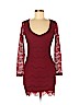 Forever 21 Burgundy Casual Dress Size M - photo 1