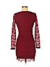 Forever 21 Burgundy Casual Dress Size M - photo 2