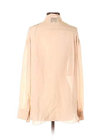 3.1 Phillip Lim Long Sleeve Silk Top (view 2)