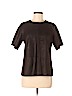Vince. 100% Leather Black Leather Top Size S - photo 1